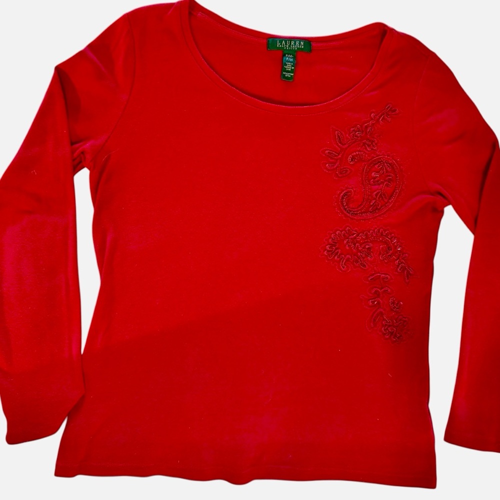 Ralph Lauren Long Sleeve cotton top